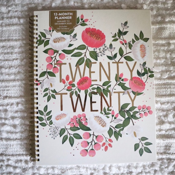 orange studio circle Other - 🦋 3 for $30 🦋 Bold blossoms planner 2020